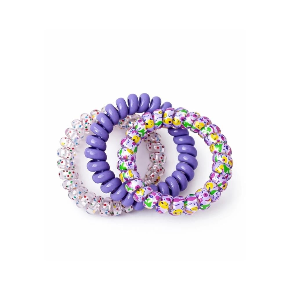 Mini & Kids Hair Spiral Purple