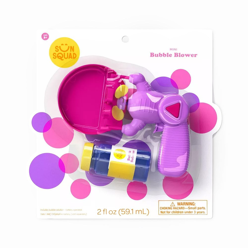 Sun Squad Mini Baloncuk Makinesi Mor