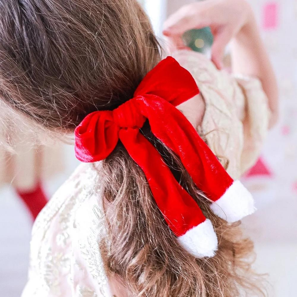 Mini & Kids Velvet Bow Toka