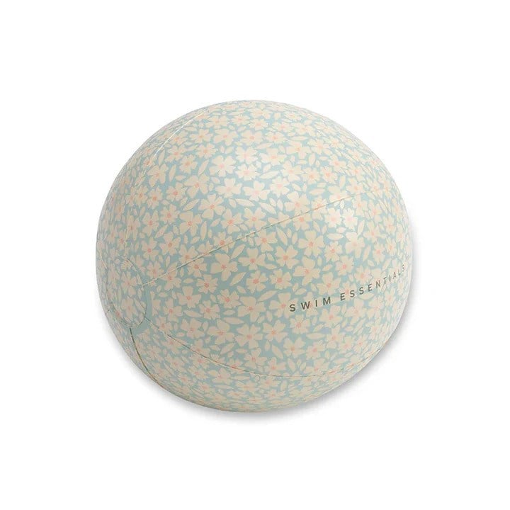 Swim Essentials Green Florish Desenli Plaj Topu 51 cm