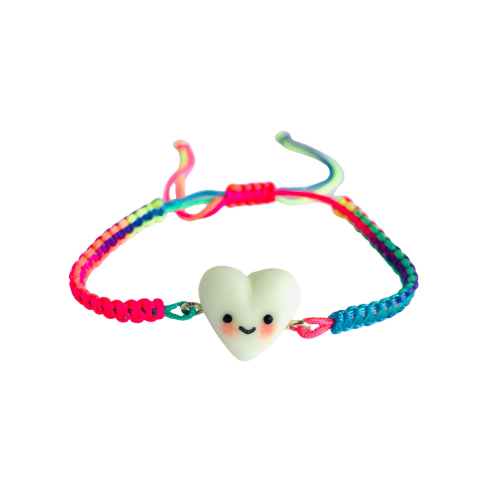 Tres Jolie Lollie Kalp Bileklik Glow in the Dark