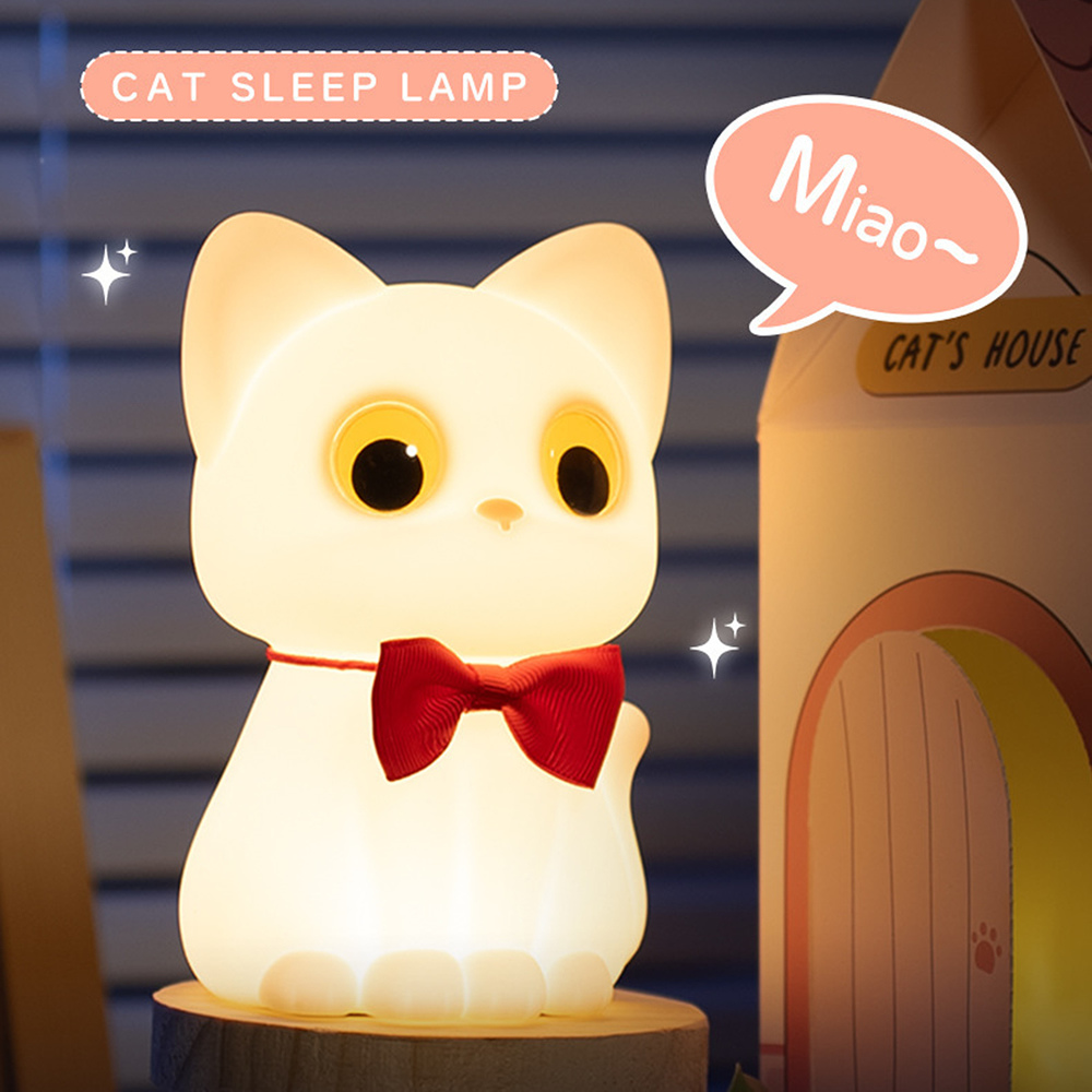 Acornia Sevimli Kedi Gece Lambası
