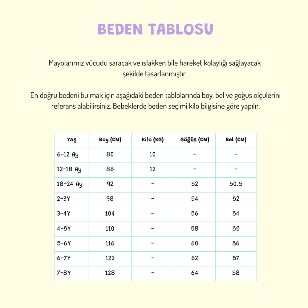 Daring Littles UV Korumalı UPF 50+ Bebek Şapkalı Yüzme Seti Uzun Kollu Tulum & Lacivert Şapka Wonder Lines Koleksiyonu