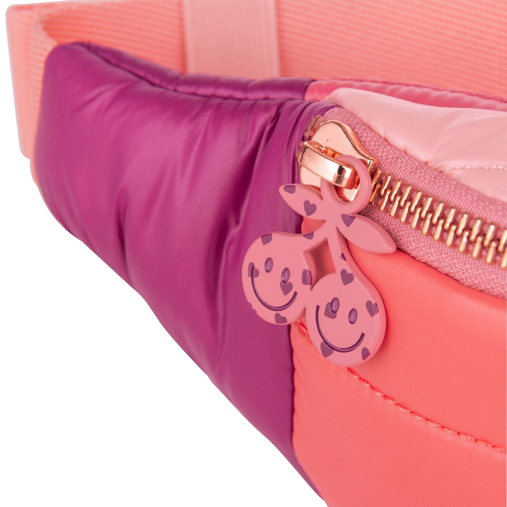 Jeune Premier Fanny Pack Banane Puffer Pink Çocuk Bel Çantası