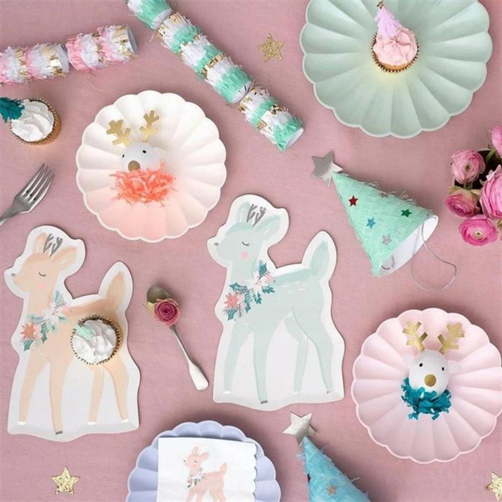 Meri Meri Püsküllü Çam Ağacı Parti Şapka