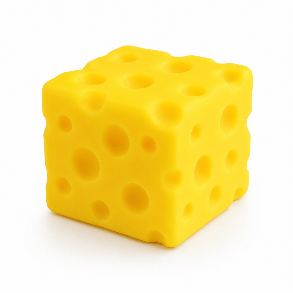 Squishy Squeeze Cheese Peynir Şekilli Stres Oyuncağı
