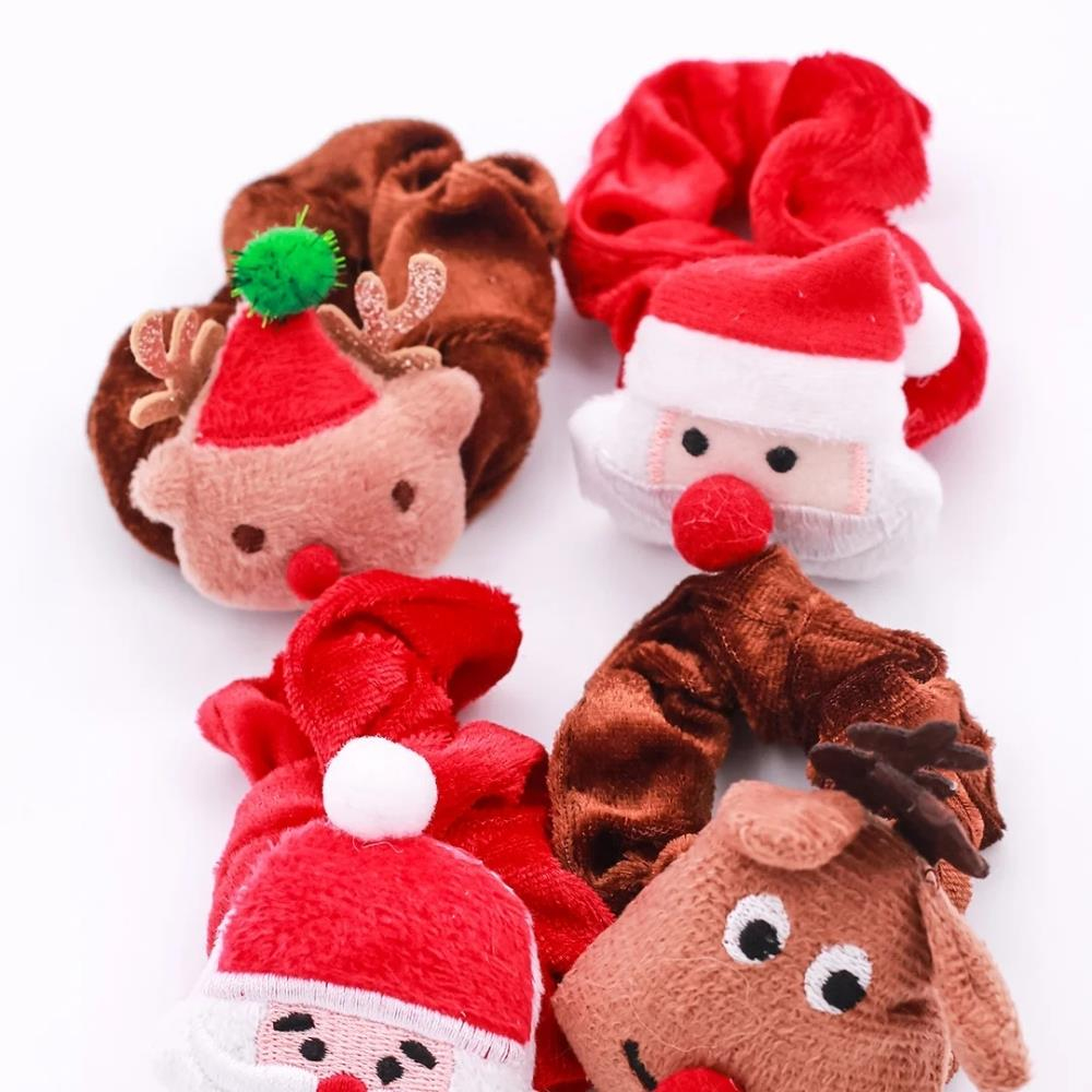 Mini & Kids Christmas Scrunchie Rudolph