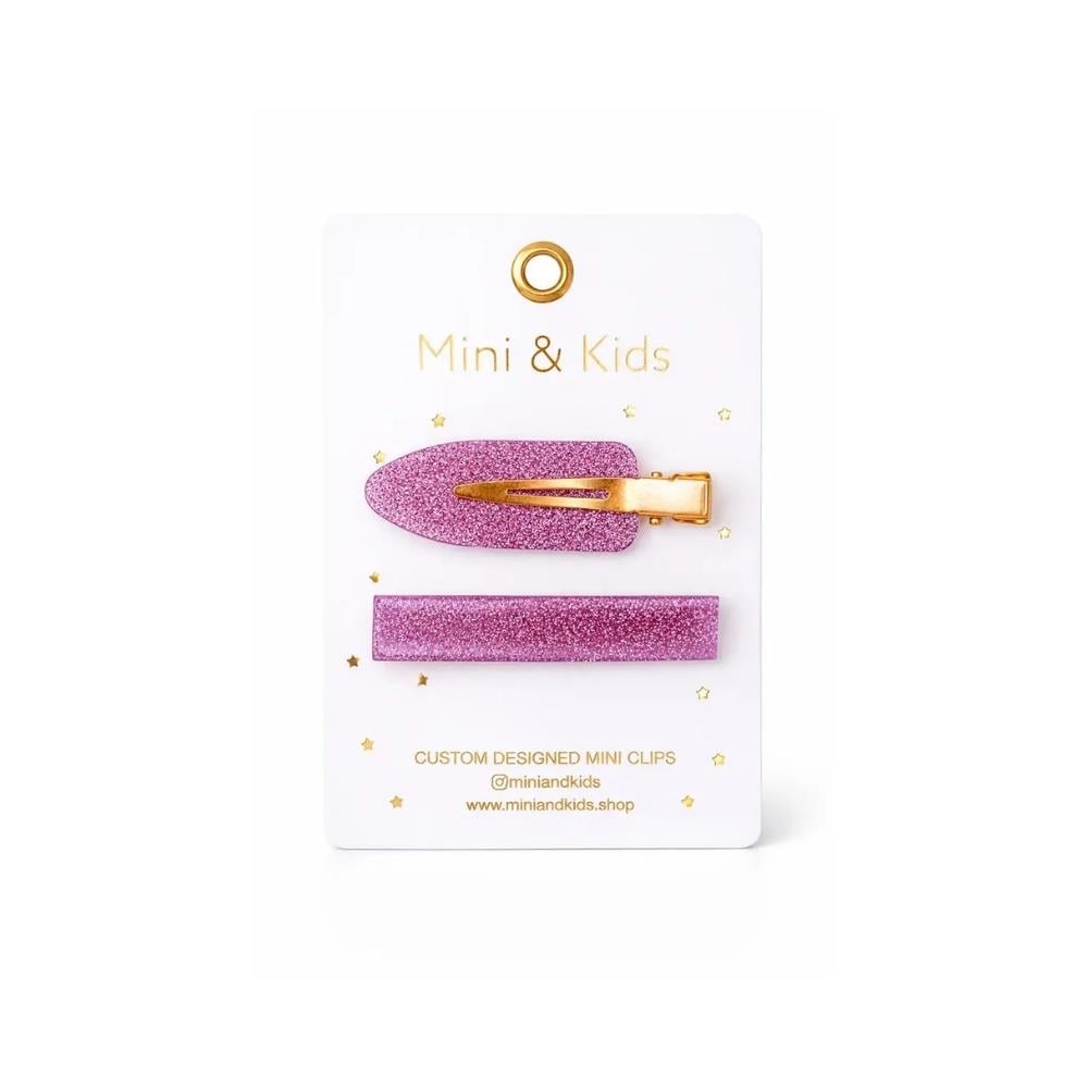 Mini & Kids Uzun Simli Toka Pink Line