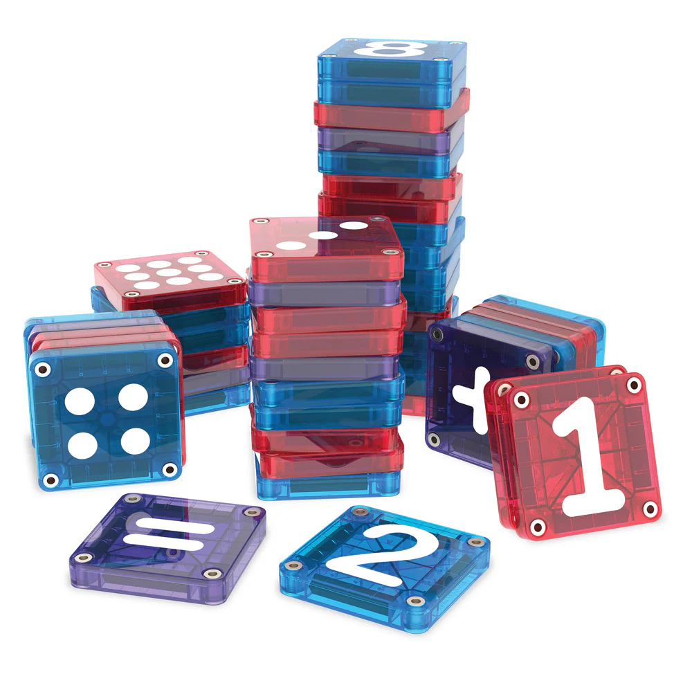 Magna-Tiles Learn Numbers Manyetik Bloklar 56 Parça