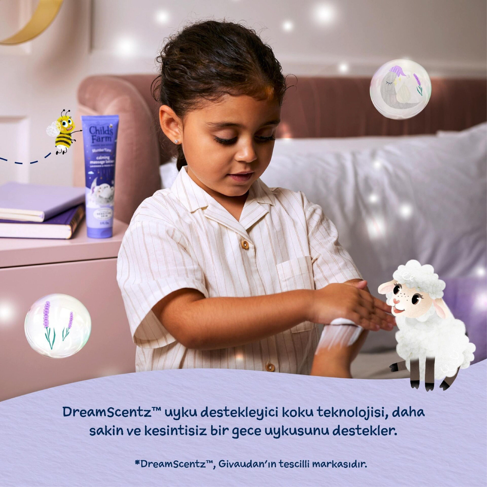 Childs Farm Uyku Zamanı Rahatlatıcı Masaj Losyonu Lavanta Ay Işığı Sütü 150 ml