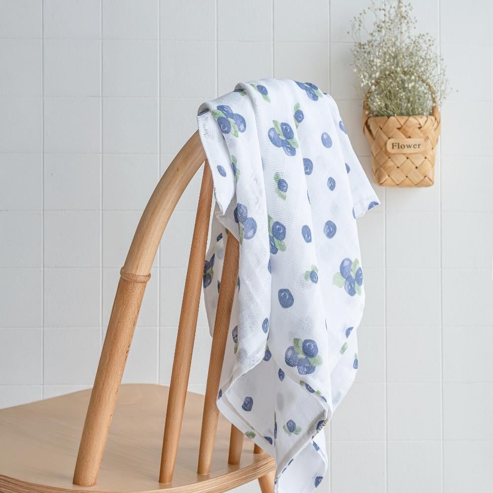 Münü Design Müslin Örtü Yaban Mersini