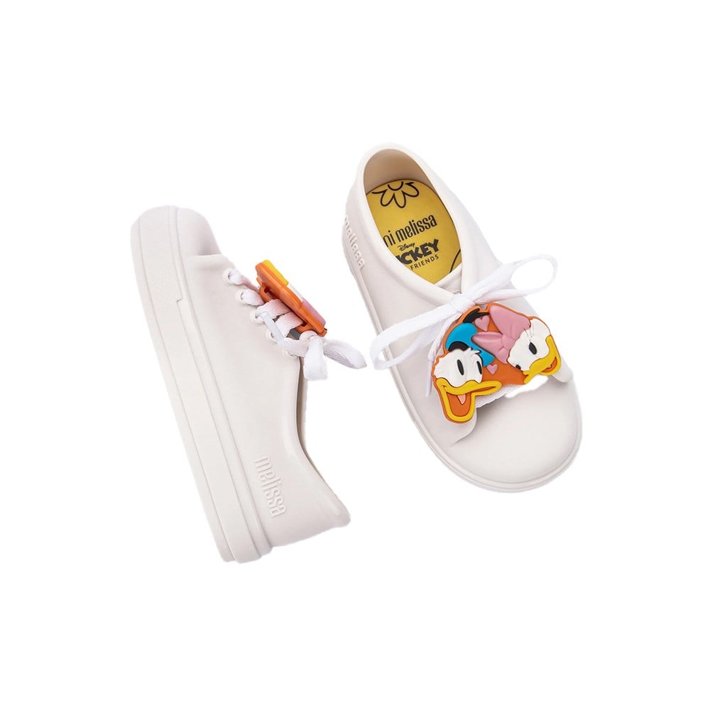 Mini Melissa Hip + Mickey And Friends Bb Çocuk Spor Ayakkabı | Beyaz
