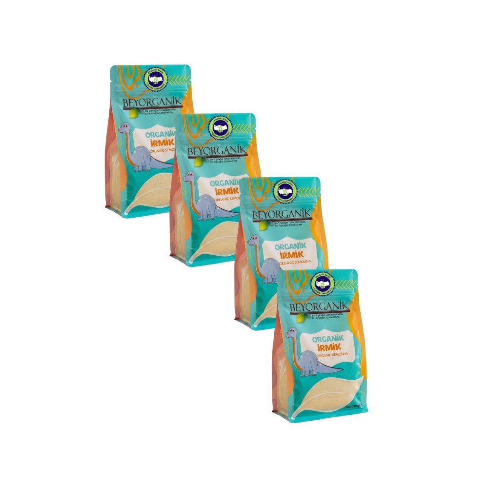 Beyorganik Organik Bebek İrmiği 350gr 4'lü