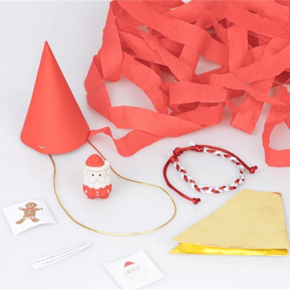 Meri Meri Süprizli Noel Baba Şapkalar 3'lü