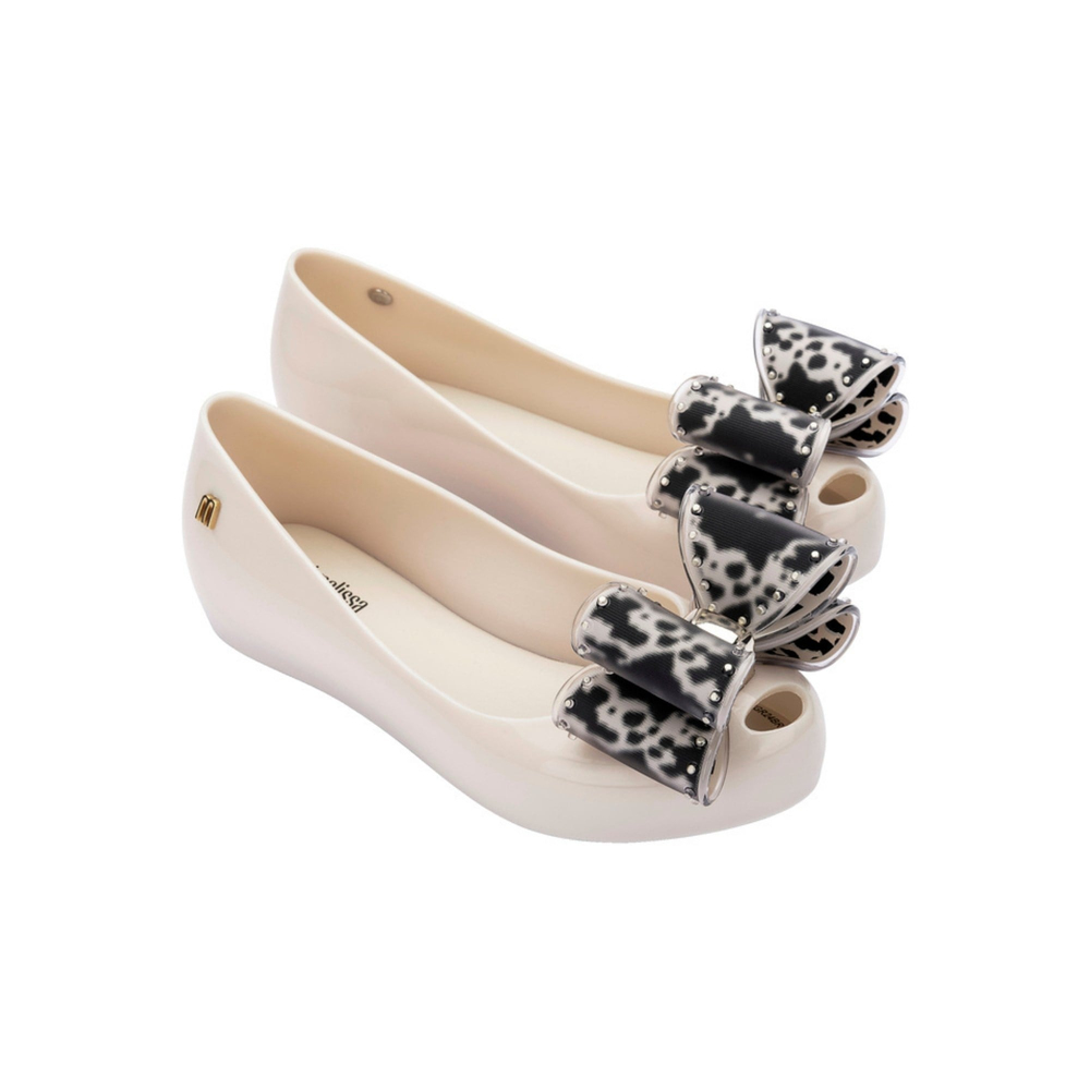 Mini Melissa Ultragirl Classic Bow Inf Çocuk Babet | Krem