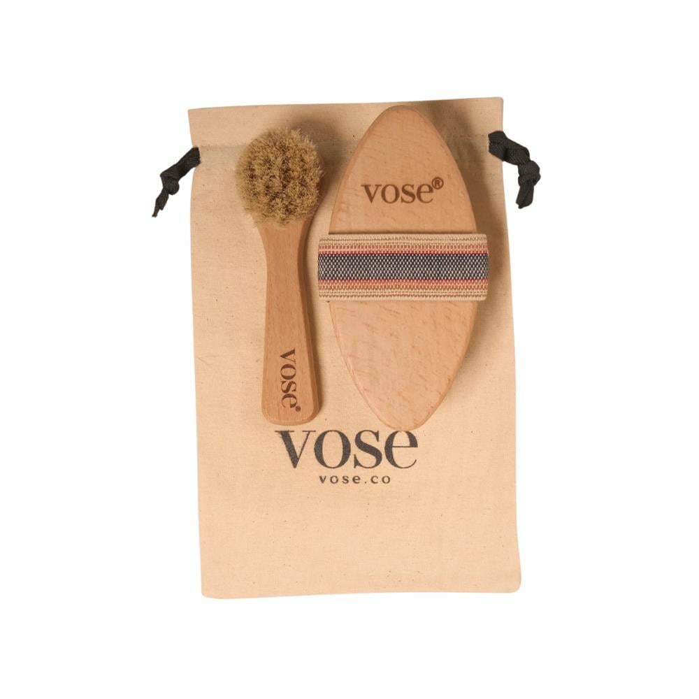 Vose 2′li Set Vücut & Yüz Fırçası