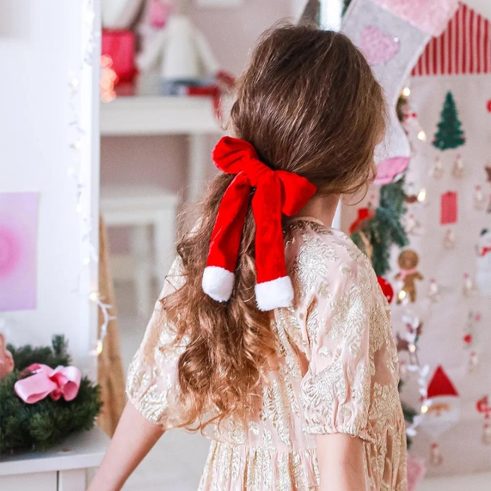 Mini & Kids Velvet Bow Toka