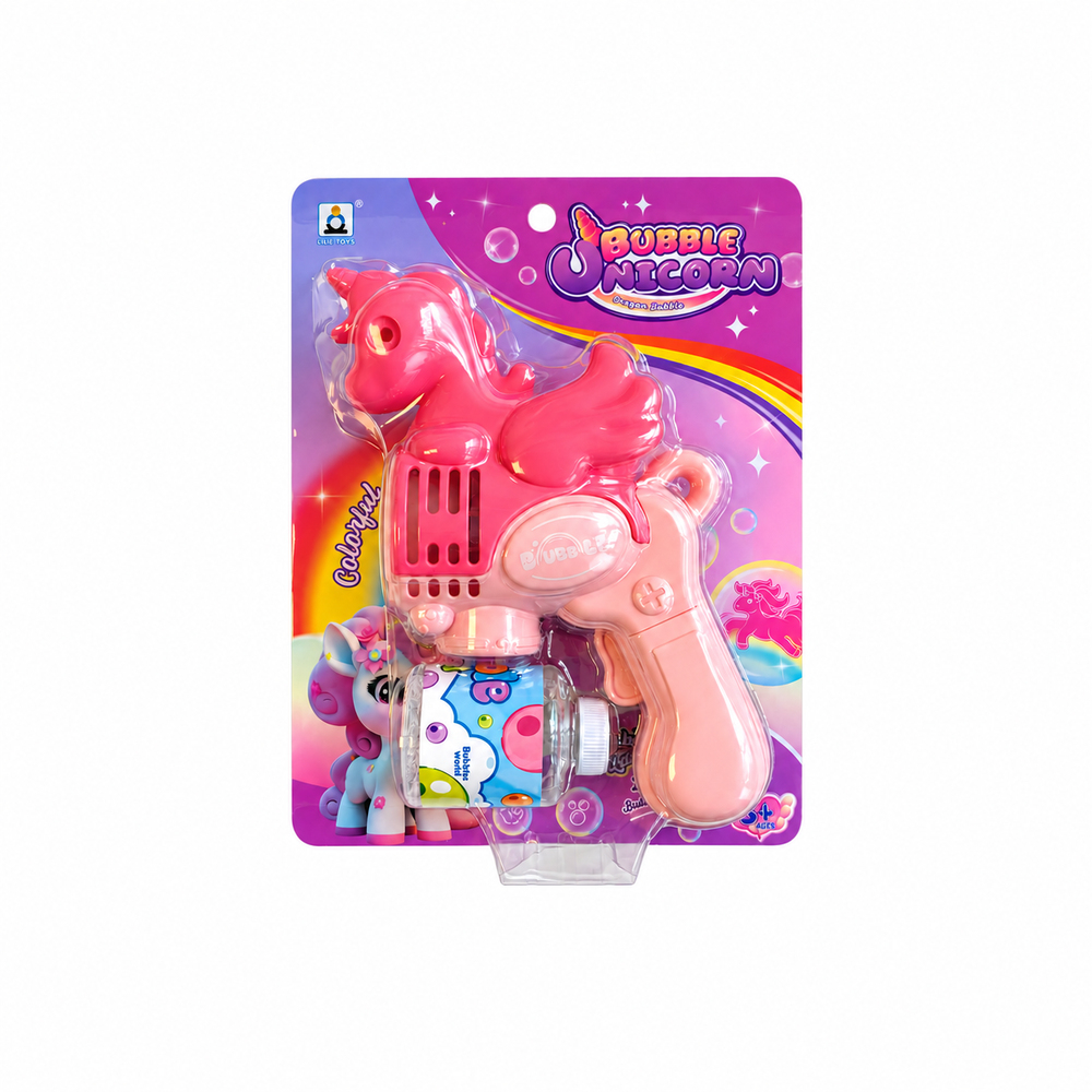 Lier Toys Bubble Unicorn Köpük Baloncuk Makinesi Pembe