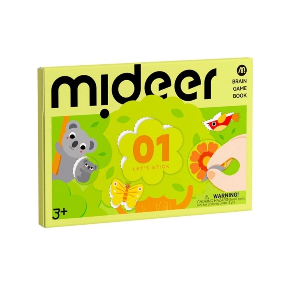 Mideer Level Up Brain Gamebook Let's Stick Level 1
