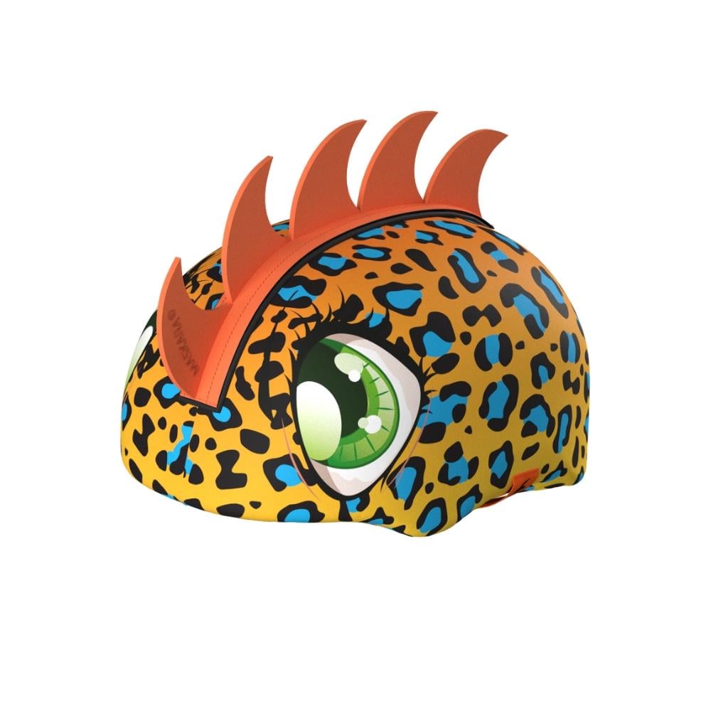 Maskara Extreme Helmet Cover Mohawk Leopar Dikenli Kask Kılıfı