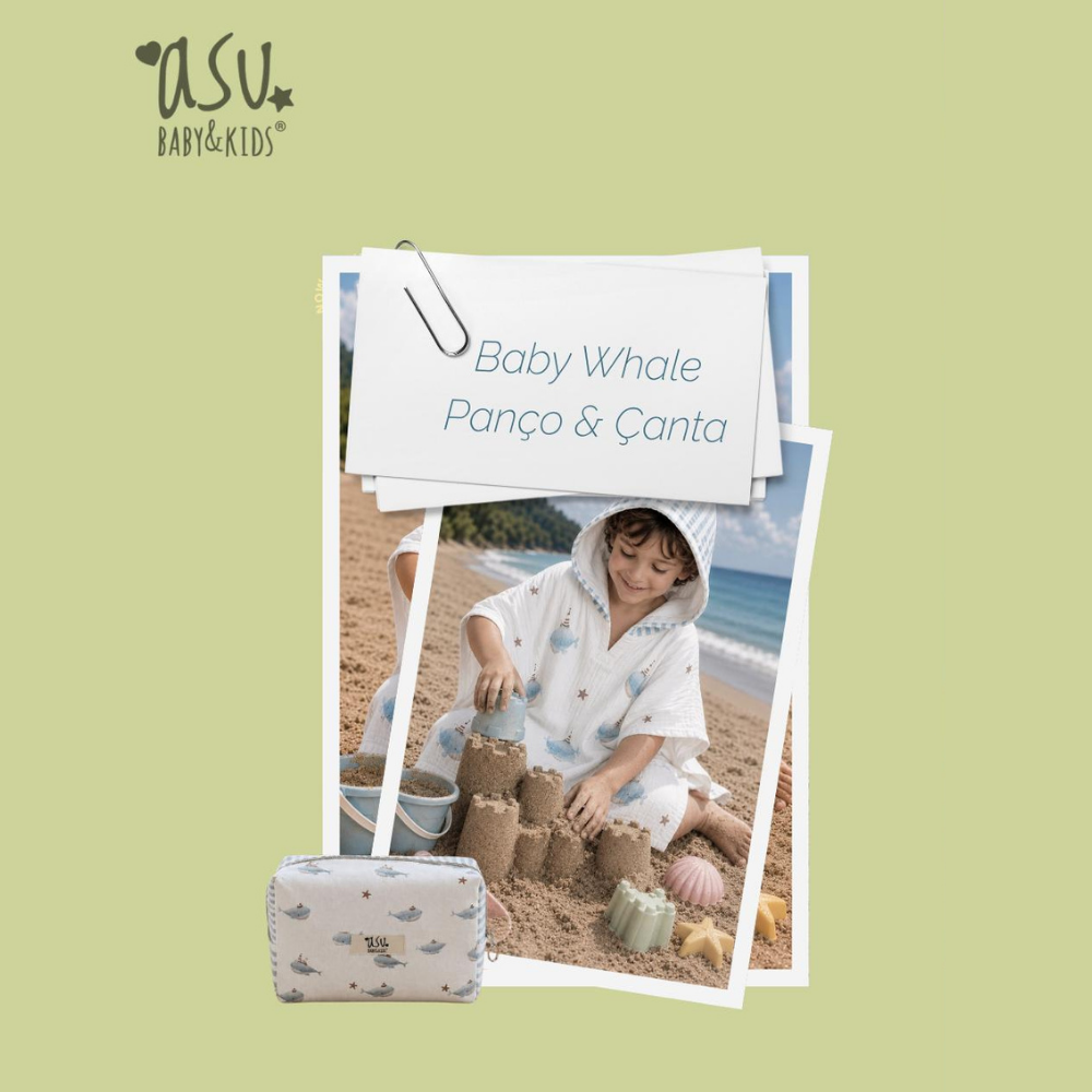 Asu Baby Whale Müslin Panço