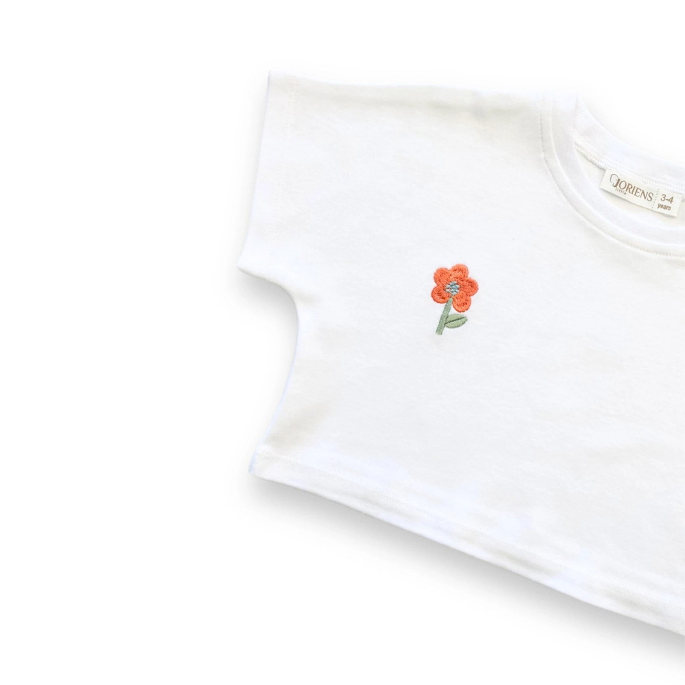 Bahar Çiçeği Crop T-shirt