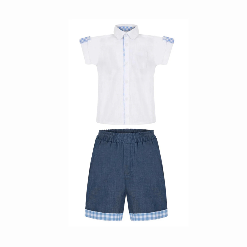 Bleu Lapin Billy Suit Takım