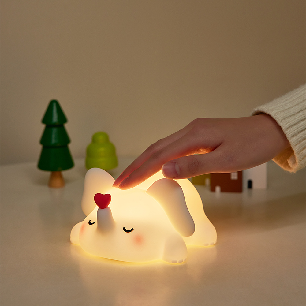 Acornia Love Elephant Silikon Gece Lambası