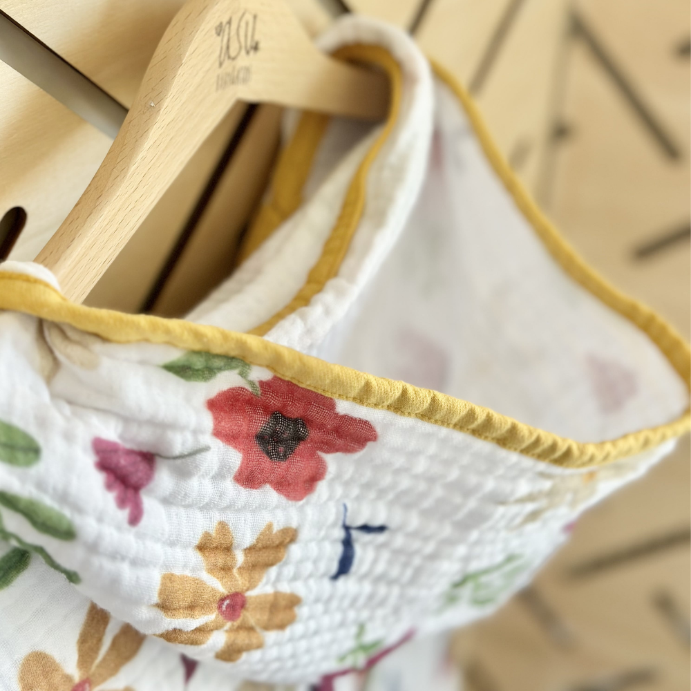 Asu Baby Flower Garden Müslin Kurulama Örtüsü