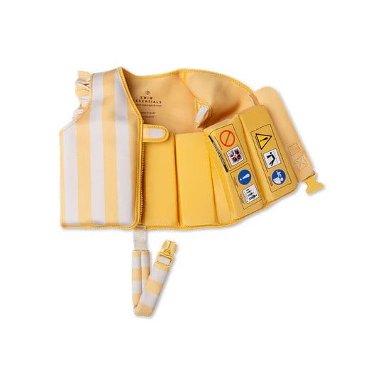 Swim Essentials Yellow Flower Market Köpük Dolgulu Yüzme Yeleği