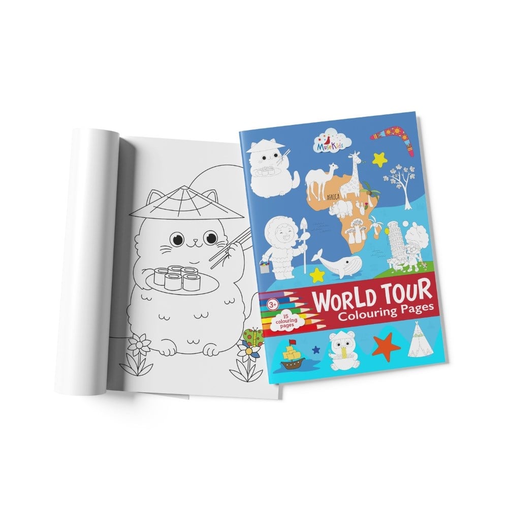 MuseKids Boyama Kitabı World Tour