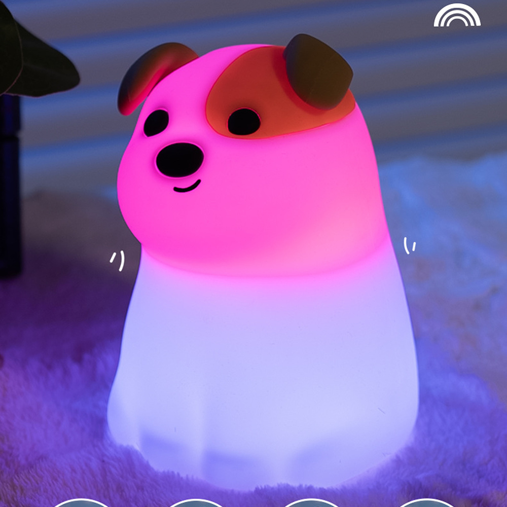 Acornia Sevimli Köpek Şarjlı Gece Lambası