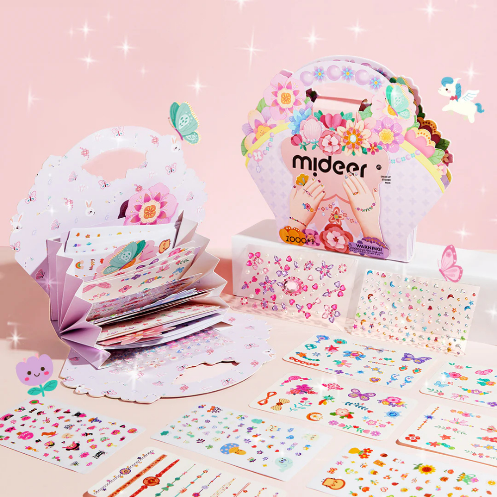 Mideer Bahçe Elfleri Sticker Set 1000+ Parça