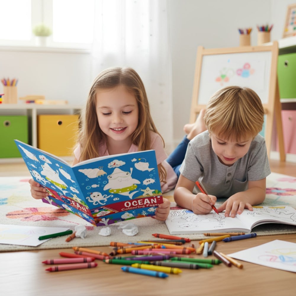 MuseKids Boyama Kitabı Ocean
