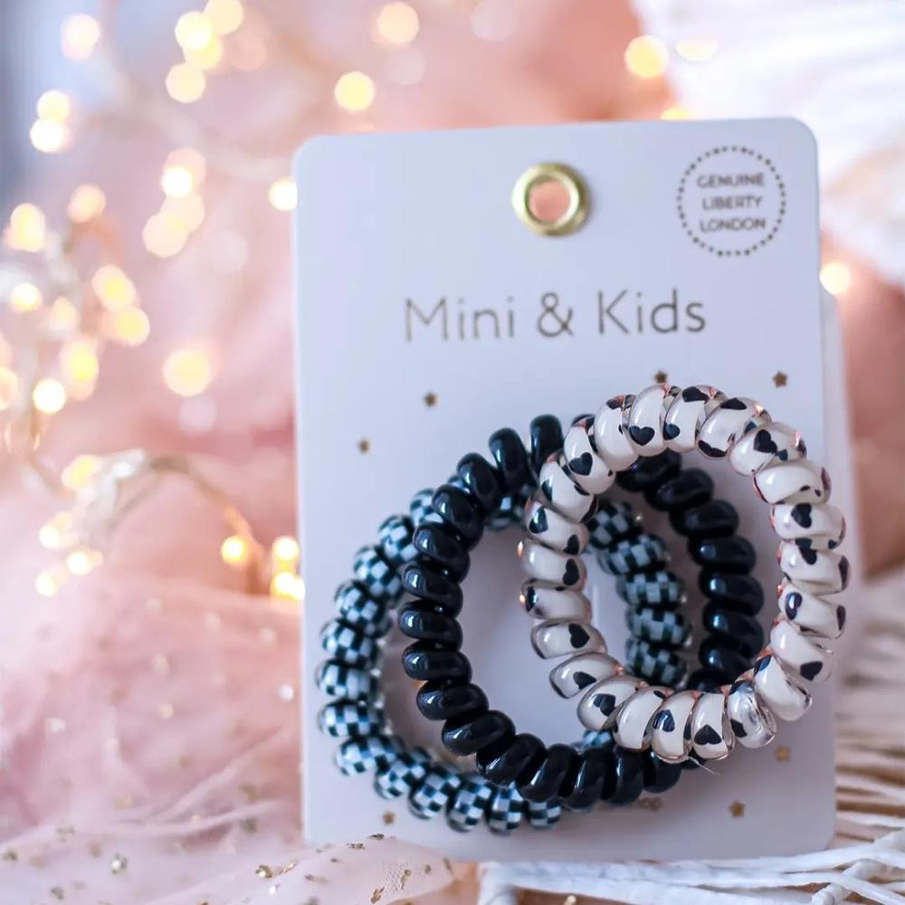 Mini & Kids Hair Spiral Black