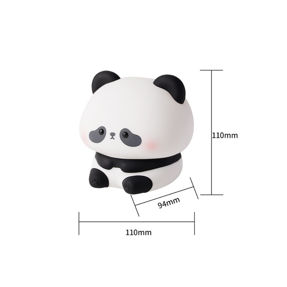 Acornia Masum Panda Silikon Gece Lambası