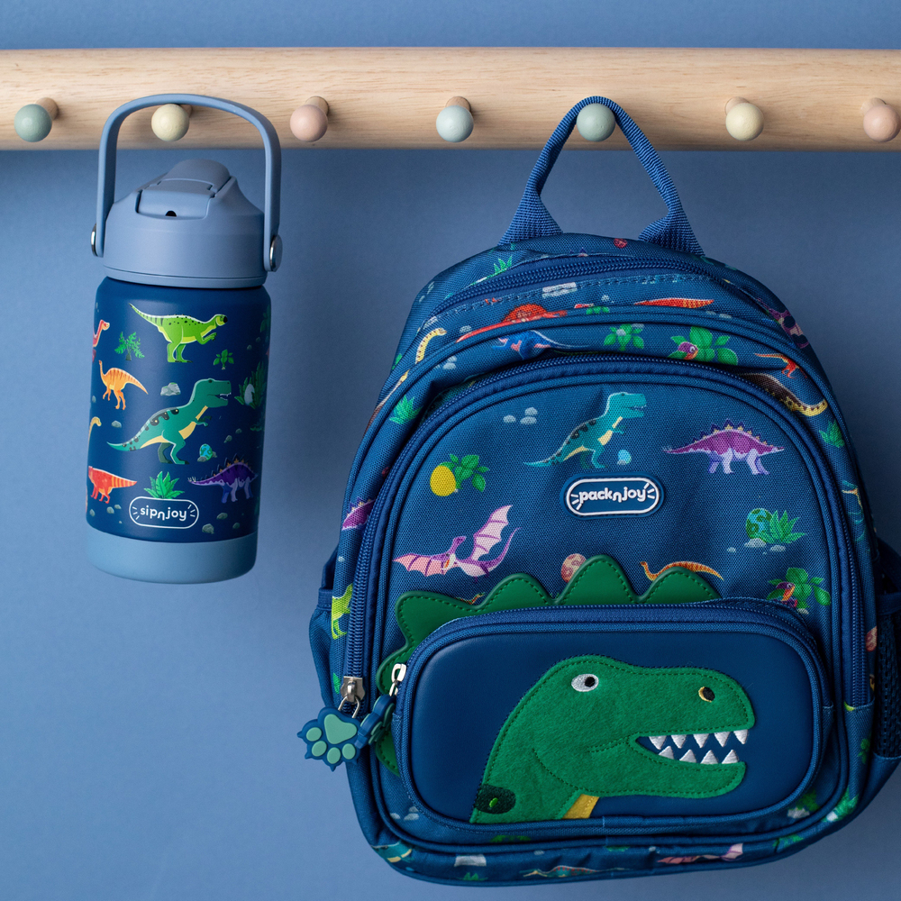 SipnJoy PacknJoy Çocuk Srt Çantası Small Dino Roar