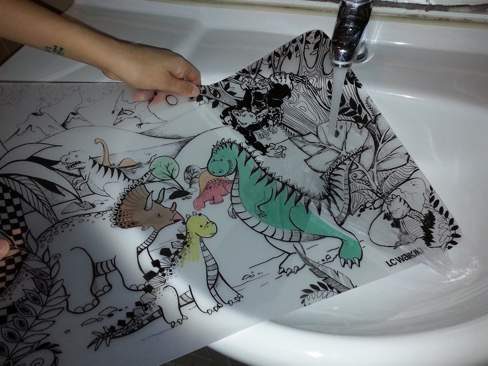 Akademi Çocuk Funny Mat Dinozorlar Çağı