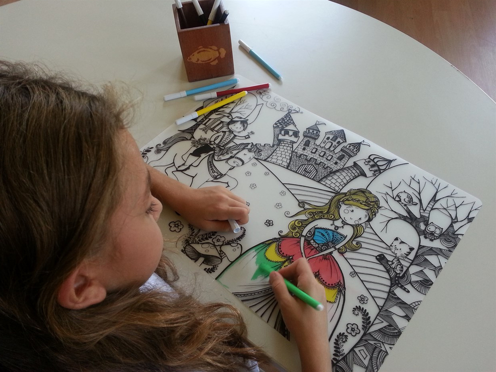 Akademi Çocuk Funny Mat Prens ile Prenses