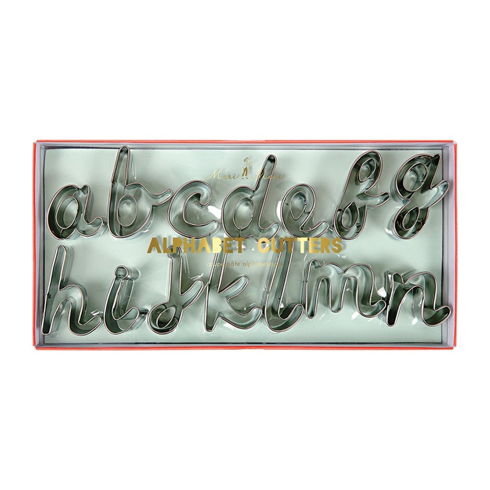 Alfabe Kurabiye Kalıbı