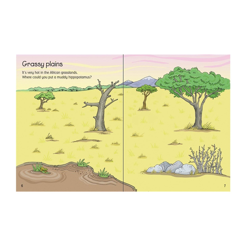 ANIMAL STICKER & COLOURING