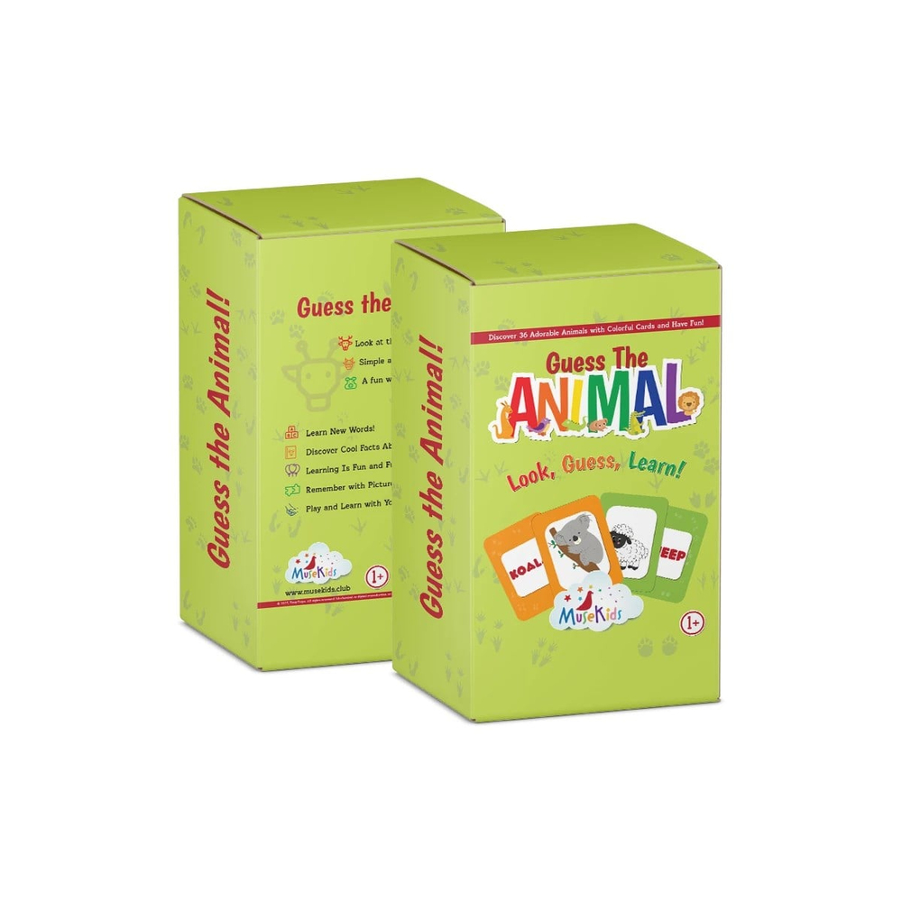 Animals Aktivite Kartı 36'lı