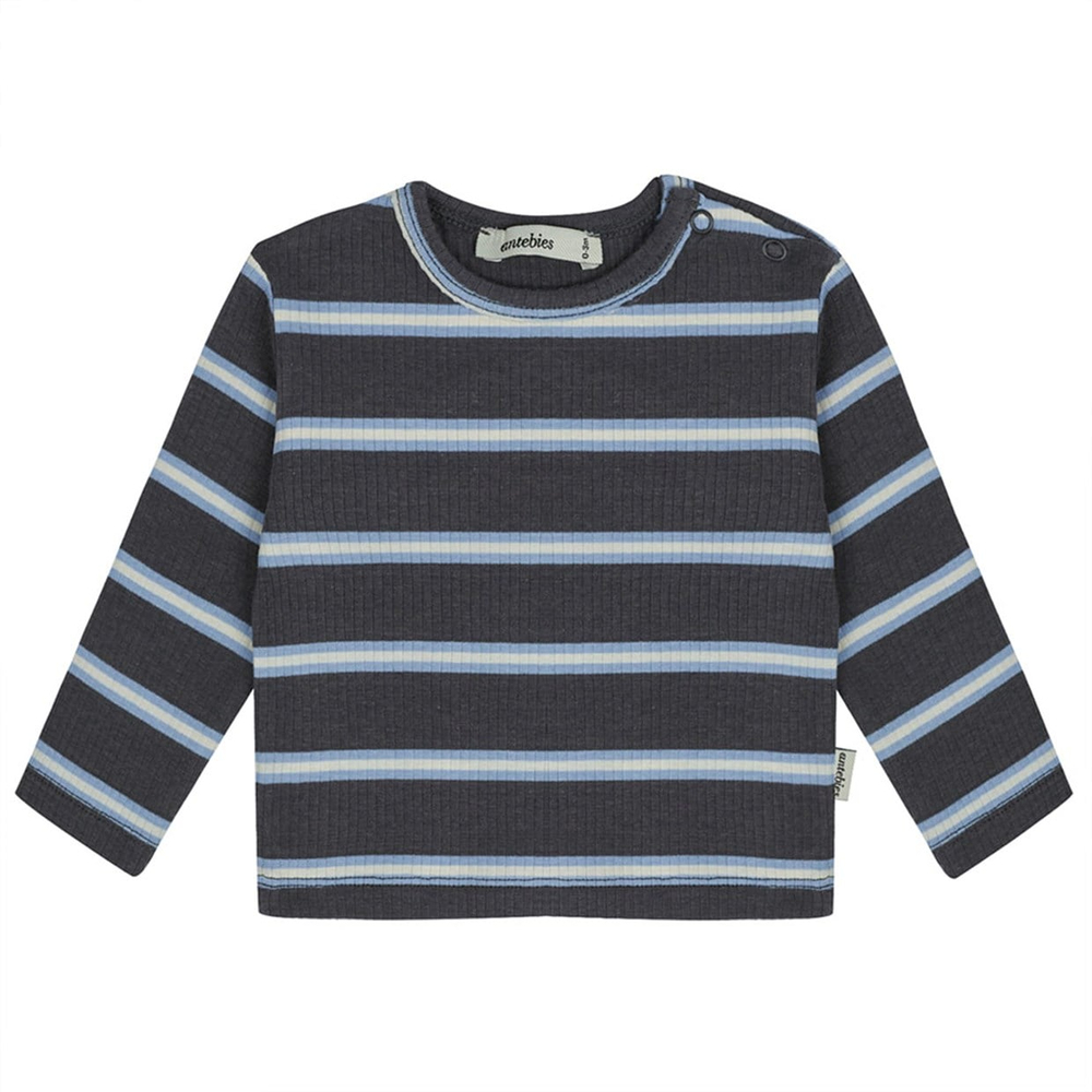 Antebies Bold Stripe Rib Pijama Takımı