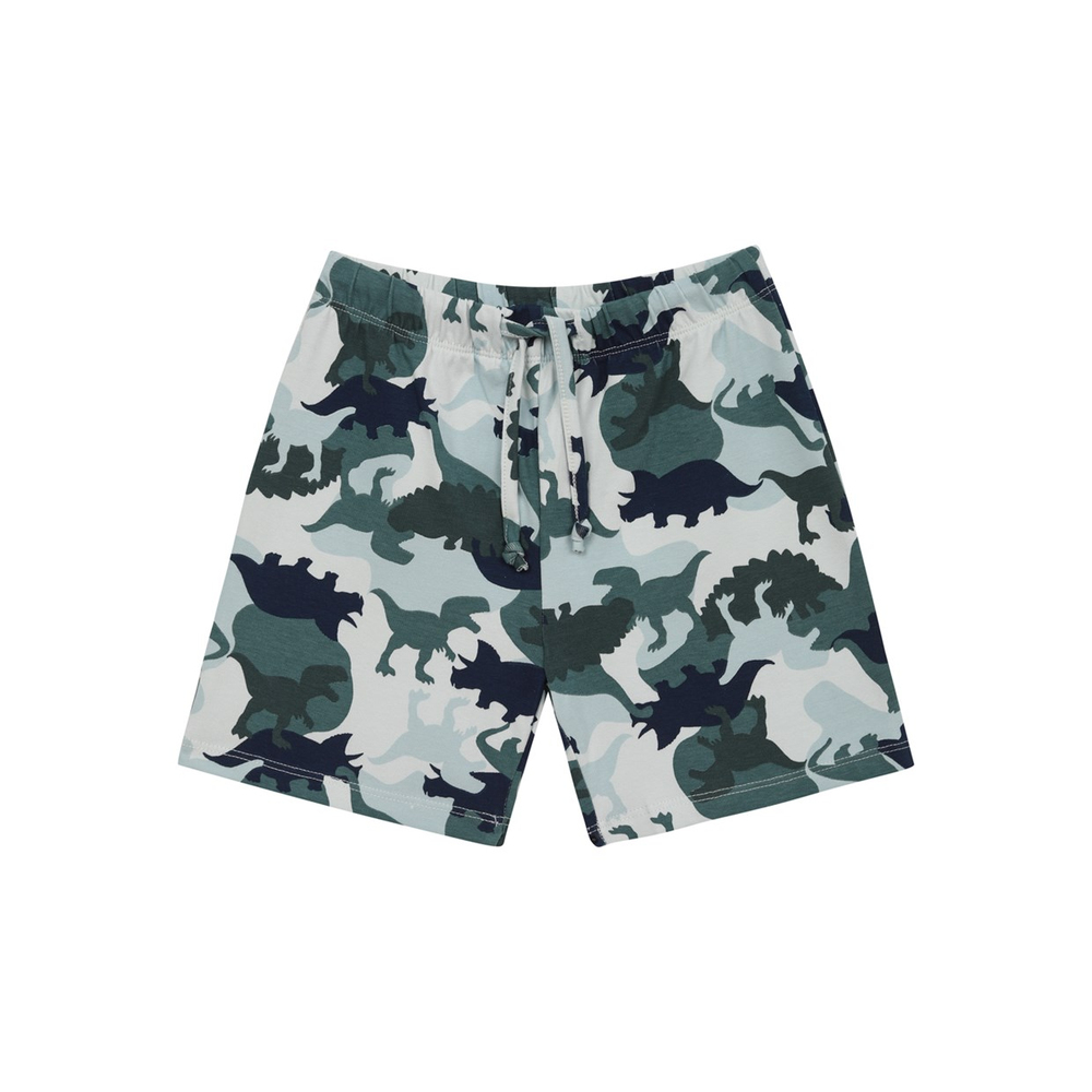 Antebies Camouflage Dino Şortlu Pijama Takımı