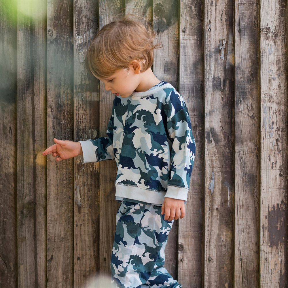 Antebies Camouflage Dino Sweatshirt