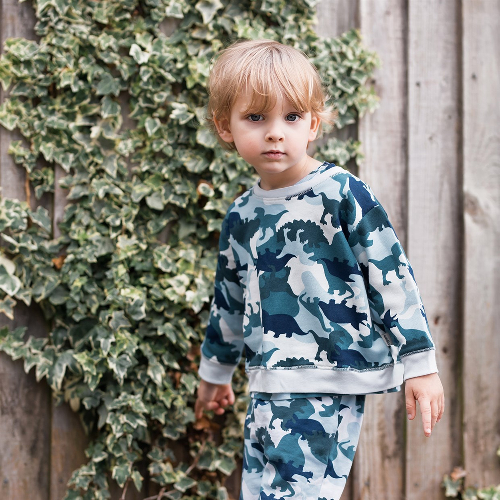 Antebies Camouflage Dino Sweatshirt