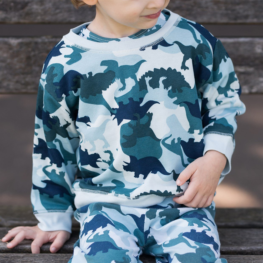 Antebies Camouflage Dino Sweatshirt