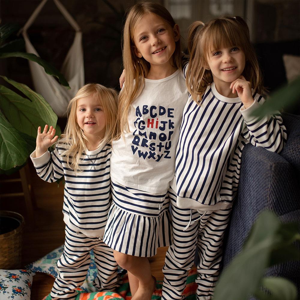 Antebies Çizgili Eşofman Altı