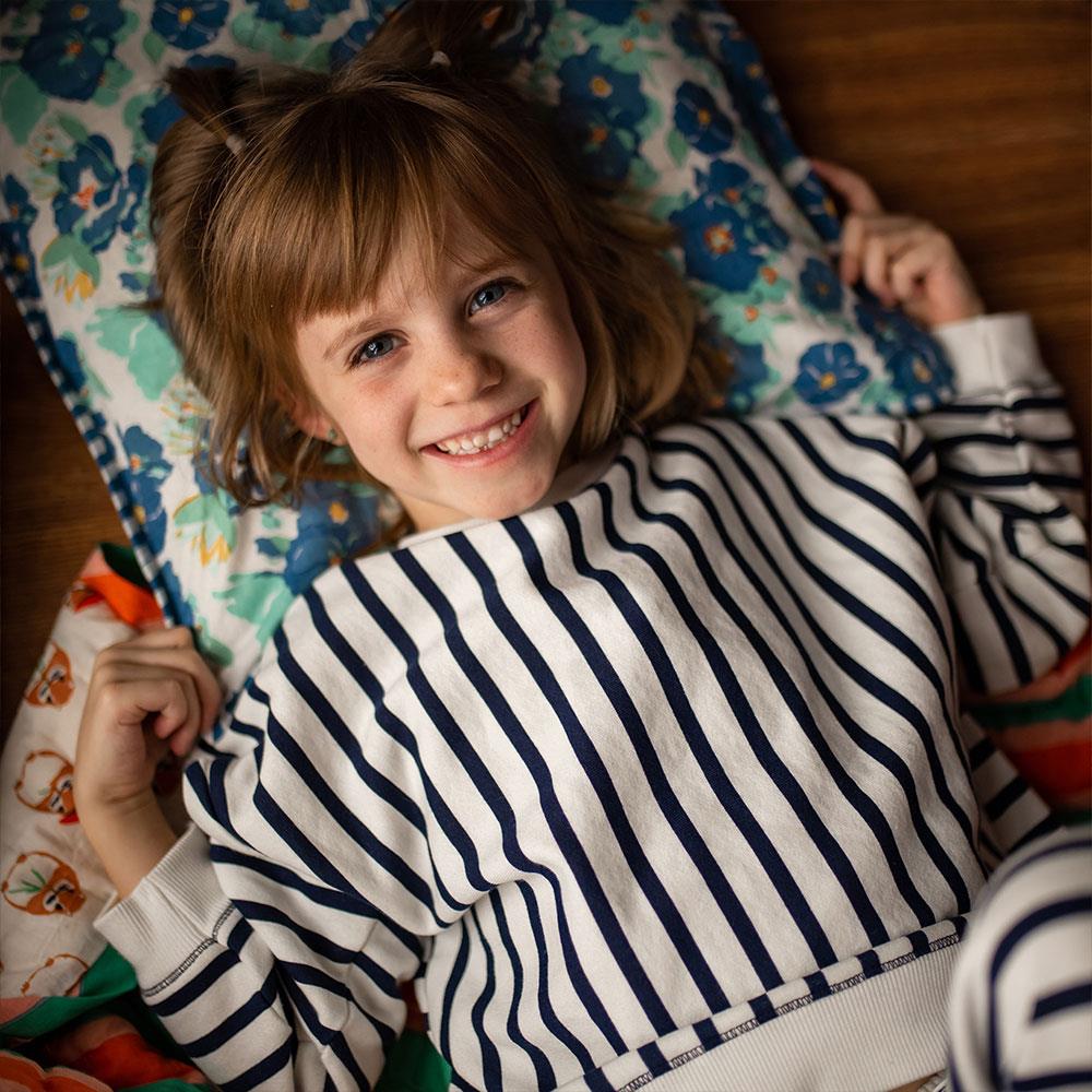 Antebies Çizgili Sweatshirt