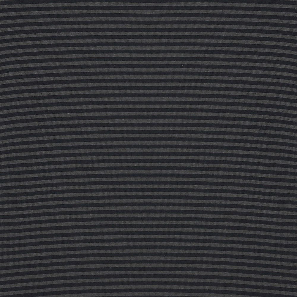 Antebies Çizgili Uzun Kollu Pijama Takımı Koyu Gri